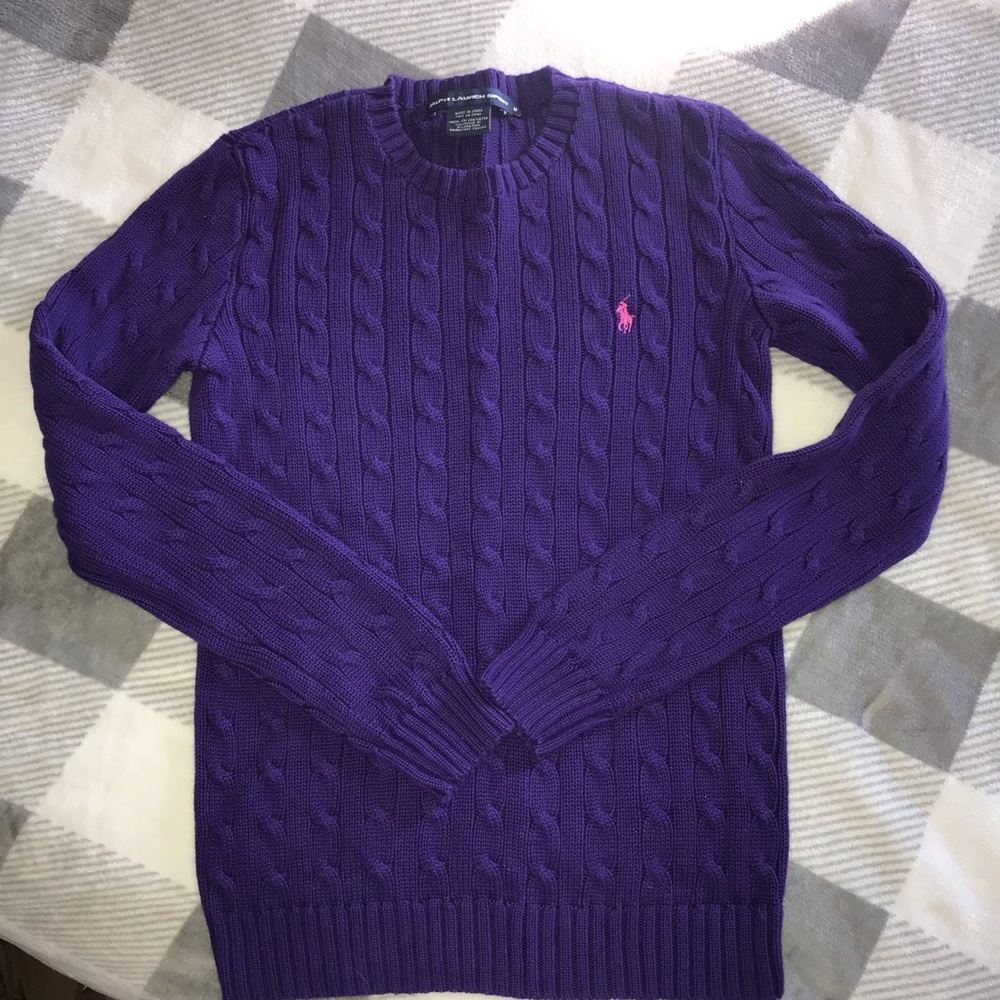 Ralph Lauren thick knit sweater